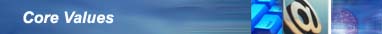 CORE VALUES